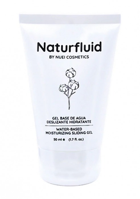 Экстраскользкий лубрикант на водной основе Nuei Naturfluid - 50 мл. - Nuei cosmetics - купить с доставкой в Нижневартовске