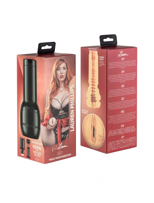 Мастурбатор-вагина FeelLauren Stroker - Kiiroo - в Нижневартовске купить с доставкой