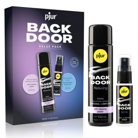 Набор для анального секса pjur Back Door Value Pack - Pjur - купить с доставкой в Нижневартовске