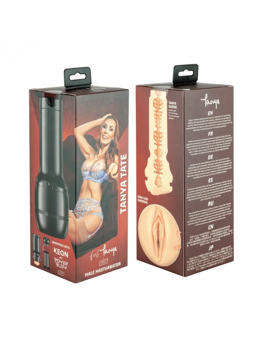 Мастурбатор-вагина FeelTanya Stroker - Kiiroo - в Нижневартовске купить с доставкой