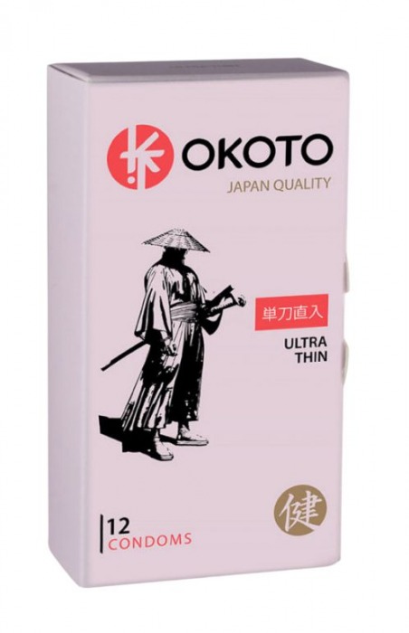 Тонкие презервативы OKOTO Ultra Thin - 12 шт. - Sitabella - купить с доставкой в Нижневартовске