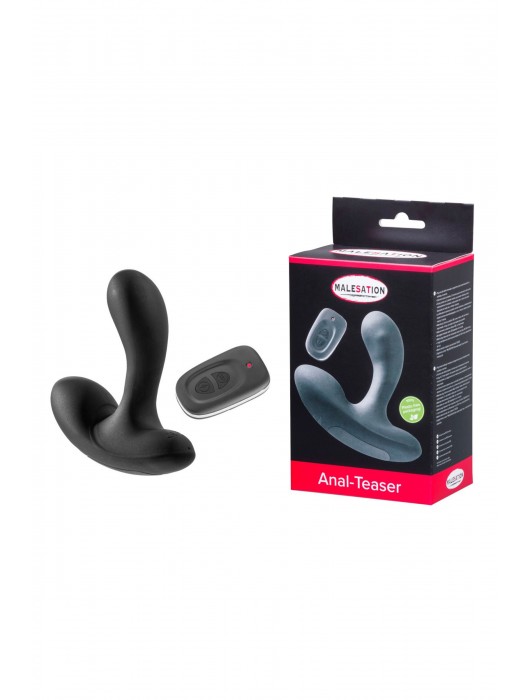 Черный стимулятор простаты Anal-Teaser - MALESATION - в Нижневартовске купить с доставкой