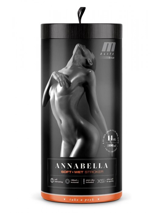 Маструбатор-вагина Soft   Wet Annabella Realistic Beige Masturbator - Blush Novelties - в Нижневартовске купить с доставкой
