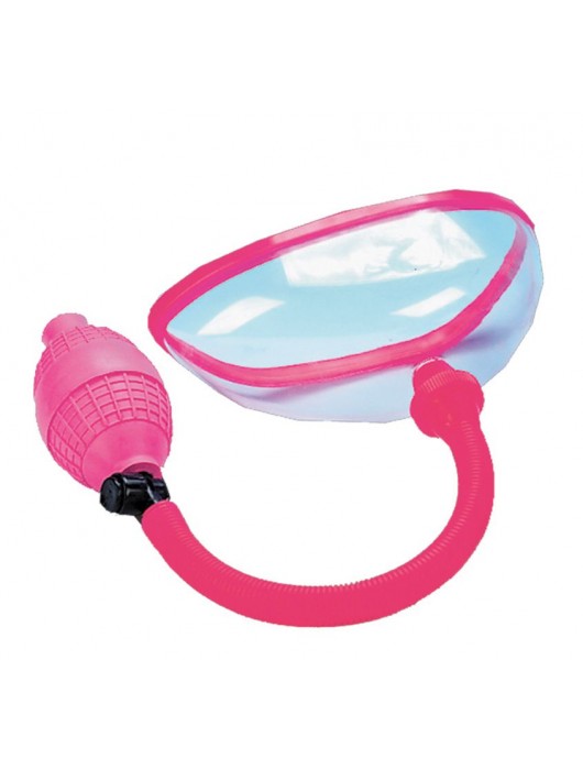 Прозрачная помпа с грушей для клитора и половых губ - NMC