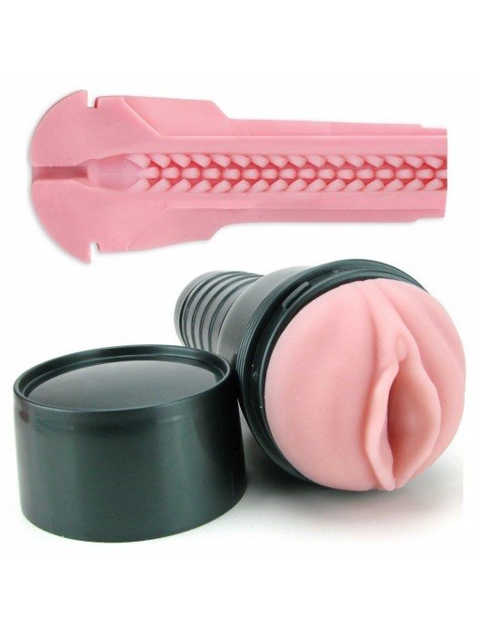 Мастурбатор-вагина Fleshlight - Vibro Pink Lady Touch с вибрацией - Fleshlight - в Нижневартовске купить с доставкой