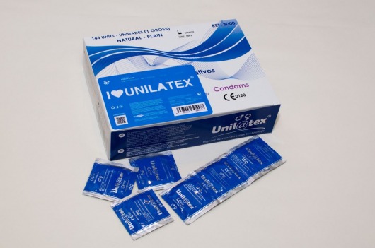 Классические презервативы Unilatex Natural Plain - 144 шт. - Unilatex - купить с доставкой в Нижневартовске