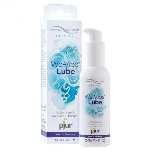 Лубрикант на водной основе We-Vibe Lube - 100 мл. - Pjur - купить с доставкой в Нижневартовске