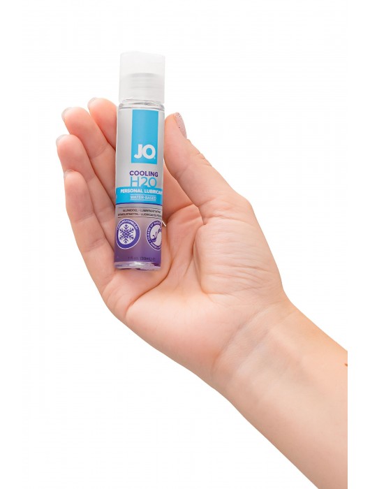 Охлаждающий лубрикант на водной основе JO H2O COOLING - 30 мл. - System JO - купить с доставкой в Нижневартовске