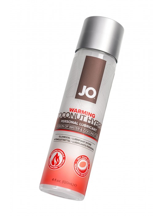 Водно-масляный лубрикант с разогревающим эффектом Hybrid Lubricant WARMING - 120 мл. - System JO - купить с доставкой в Нижневартовске