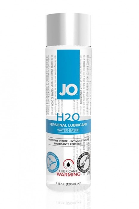 Возбуждающий лубрикант на водной основе JO Personal Lubricant H2O Warming - 120 мл. - System JO - купить с доставкой в Нижневартовске