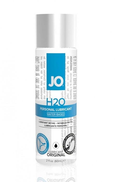 Нейтральный лубрикант на водной основе JO Personal Lubricant H2O - 60 мл. - System JO - купить с доставкой в Нижневартовске