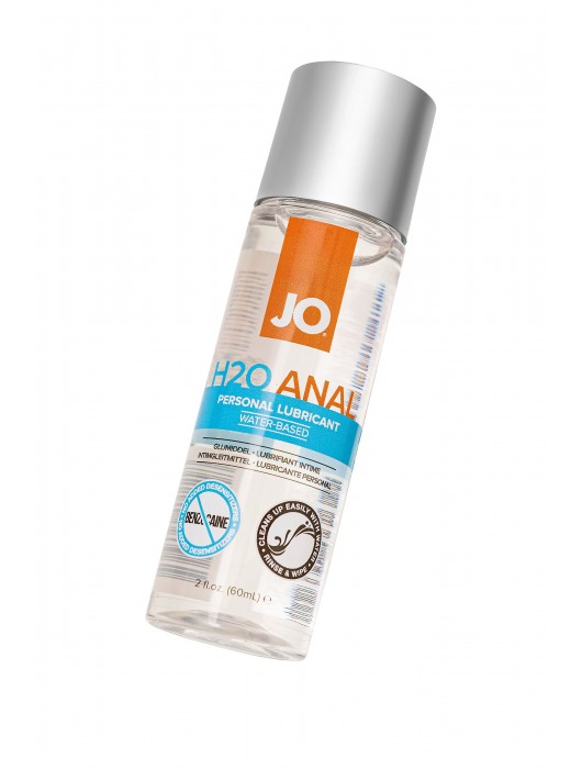 Анальный лубрикант на водной основе JO Anal H2O - 60 мл. - System JO - купить с доставкой в Нижневартовске