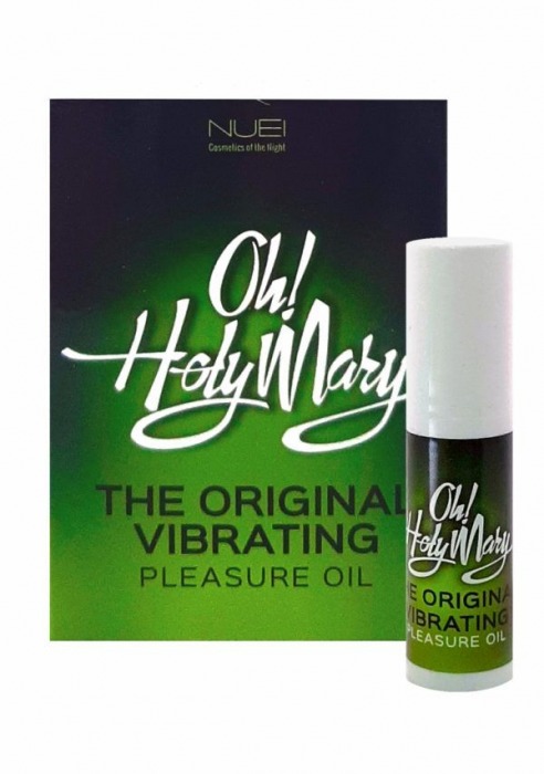 Масло унисекс с эффектом вибрации Oh! Holy Mary - 6 мл. - Nuei cosmetics - купить с доставкой в Нижневартовске