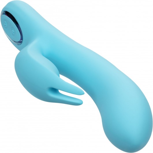 Голубой вибратор-кролик Bunny G - 22,7 см. - California Exotic Novelties