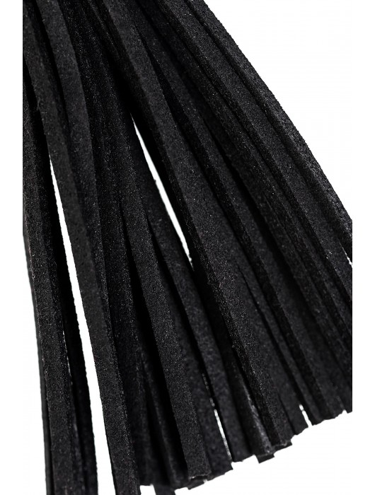 Зажимы на соски «Прищепки» с черными кисточками из замши - Pecado - купить с доставкой в Нижневартовске