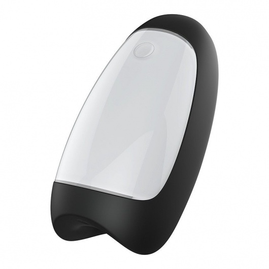 Черно-белый сквозной вибромастурбатор Hercules - Rends - в Нижневартовске купить с доставкой