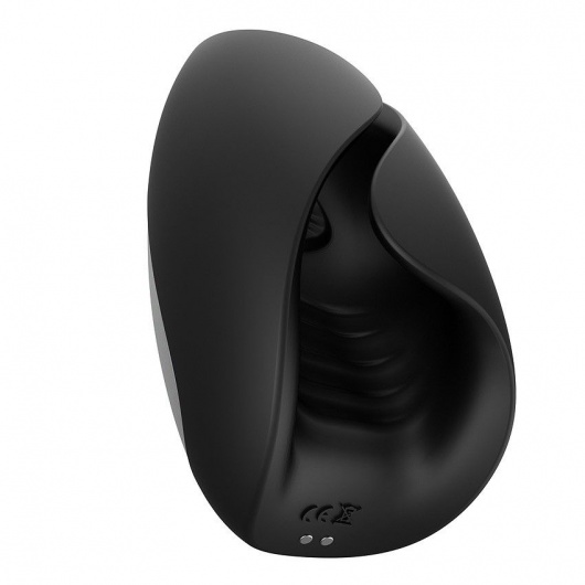 Черно-белый сквозной вибромастурбатор Hercules - Rends - в Нижневартовске купить с доставкой