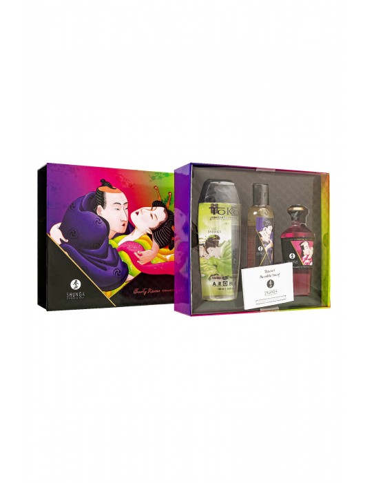 Подарочный набор Fruity Kisses из 3 предметов - Shunga - купить с доставкой в Нижневартовске