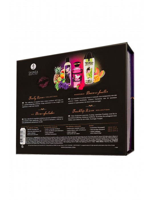 Подарочный набор Fruity Kisses из 3 предметов - Shunga - купить с доставкой в Нижневартовске