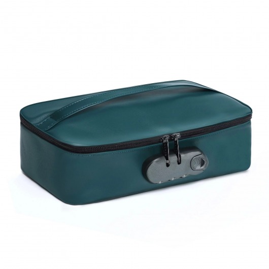 Зеленая сумочка для хранения игрушек Discreet Box - Dorcel - купить с доставкой в Нижневартовске