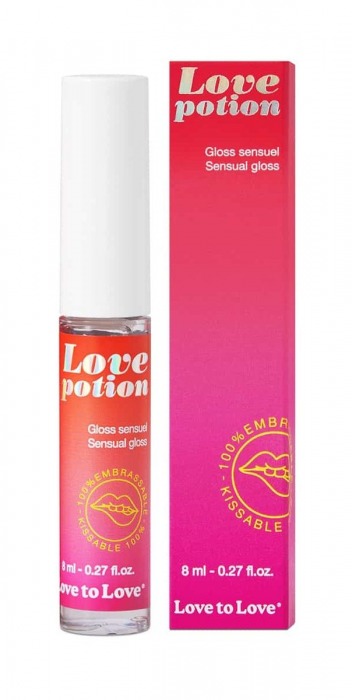 Возбуждающий блеск для губ Love Potion - 8 мл. - Love to Love - купить с доставкой в Нижневартовске