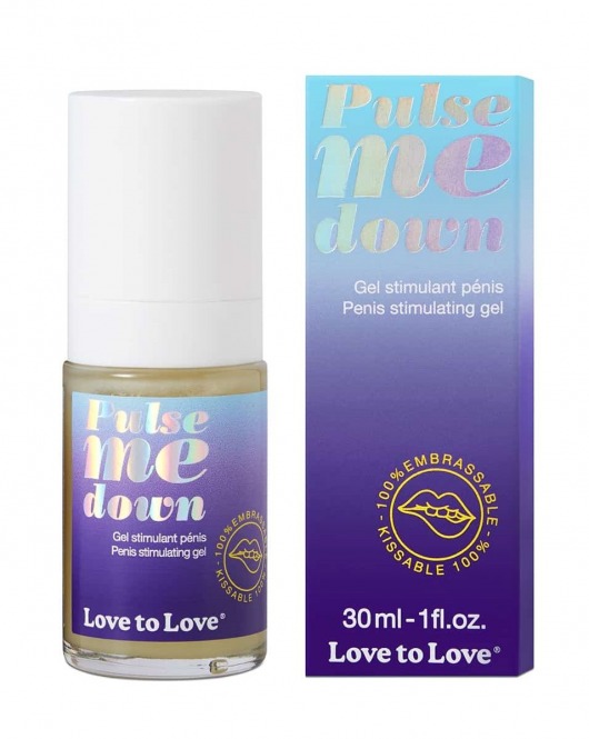 Стимулирующий гель для пениса Pulse Me Down - 30 мл. - Love to Love - купить с доставкой в Нижневартовске