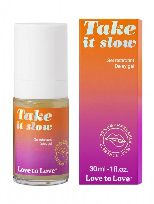 Пролонгирующий гель для мужчин Take It Slow - 30 мл. - Love to Love - купить с доставкой в Нижневартовске