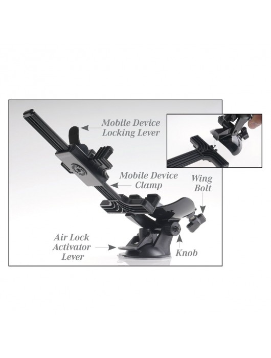 Перезаряжаемый мастурбатор-вагина с держателем для мобильных устройств Extreme Toyz Me - Pipedream - в Нижневартовске купить с доставкой
