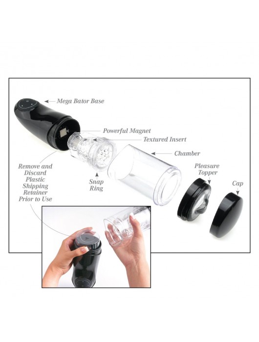 Перезаряжаемый мастурбатор-вагина с держателем для мобильных устройств Extreme Toyz Me - Pipedream - в Нижневартовске купить с доставкой