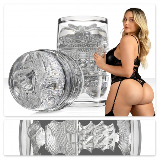 Прозрачный двусторонний мастурбатор Fleshlight Quickshot Mia Malkova - Fleshlight - в Нижневартовске купить с доставкой