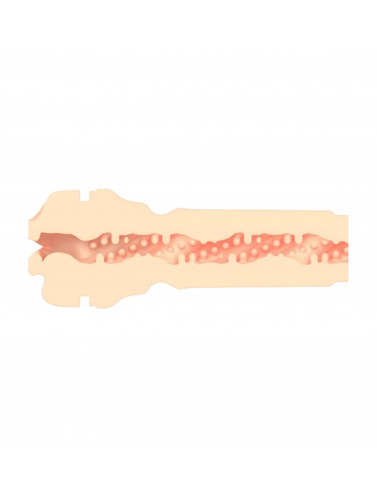 Телесный мастурбатор-ротик Feel Stroker Mouth - Kiiroo - в Нижневартовске купить с доставкой