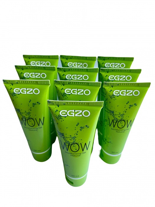 Набор из 10 универсальных лубрикантов на водной основе Egzo Wow (по 50 мл.) - EGZO - купить с доставкой в Нижневартовске
