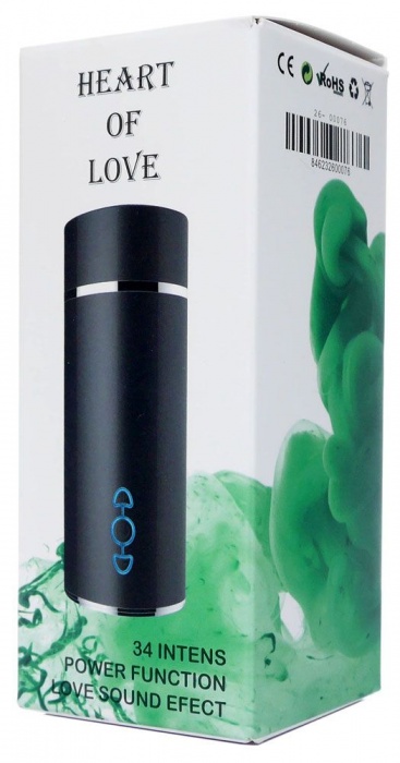 Мастурбатор-вагина с вибрацией Heart Of Love в колбе в форме сердца - Boys of Toys - в Нижневартовске купить с доставкой