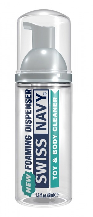 Очищающая пенка для игрушек и тела Toy   Body Cleaner Foamer - 47 мл. - Swiss navy - купить с доставкой в Нижневартовске