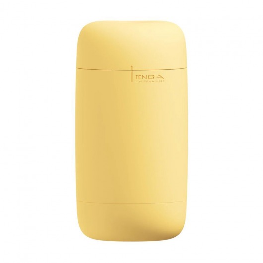 Желтый мастурбатор Tenga Puffy - Tenga - в Нижневартовске купить с доставкой