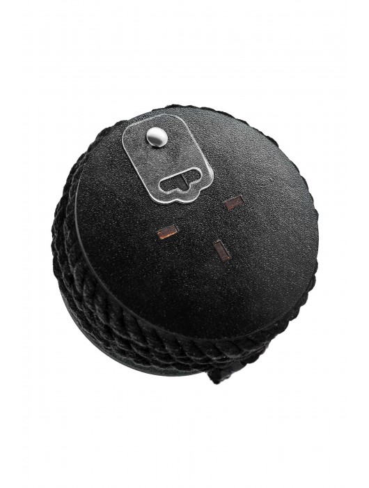 Черная веревка для шибари на катушке - 5 м. - Pecado - купить с доставкой в Нижневартовске