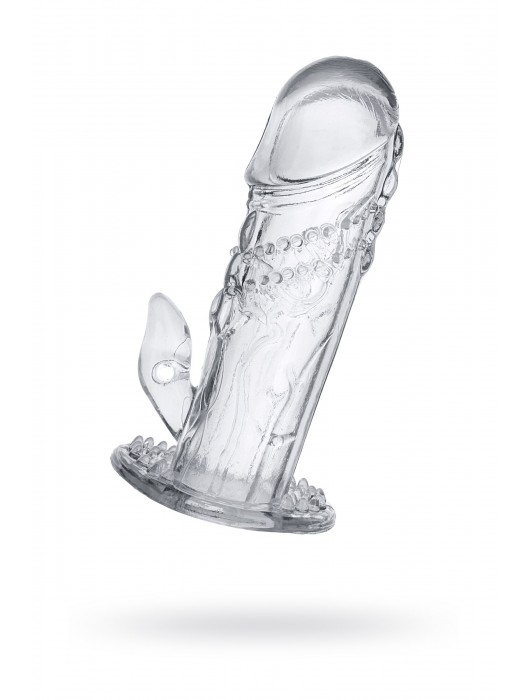 Прозрачная насадка на пенис Uco - 13 см. - A-toys - в Нижневартовске купить с доставкой