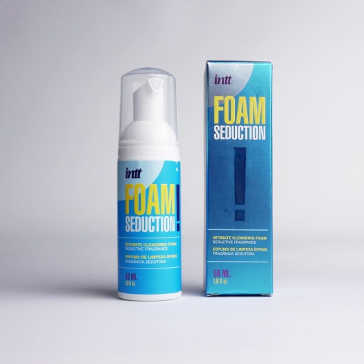 Очищающая пенка для тела Foam Seduction - 50 мл. - INTT - купить с доставкой в Нижневартовске