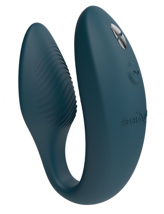 Зеленый вибратор для пар We-Vibe Sync 2 с пультом ДУ - We-vibe купить в Нижневартовске с доставкой в Orgasmix.ru Зеленый вибратор для пар We-Vibe Sync 2 с пультом ДУ - We-vibe