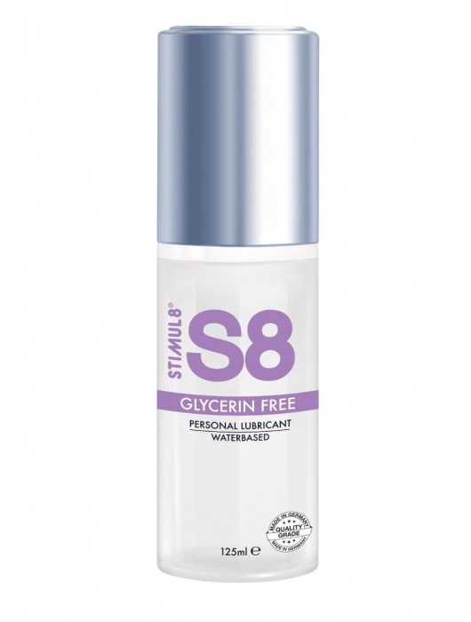 Лубрикант на водной основе S8 Glycerin Free без глицерина - 125 мл. - Stimul8 - купить с доставкой в Нижневартовске
