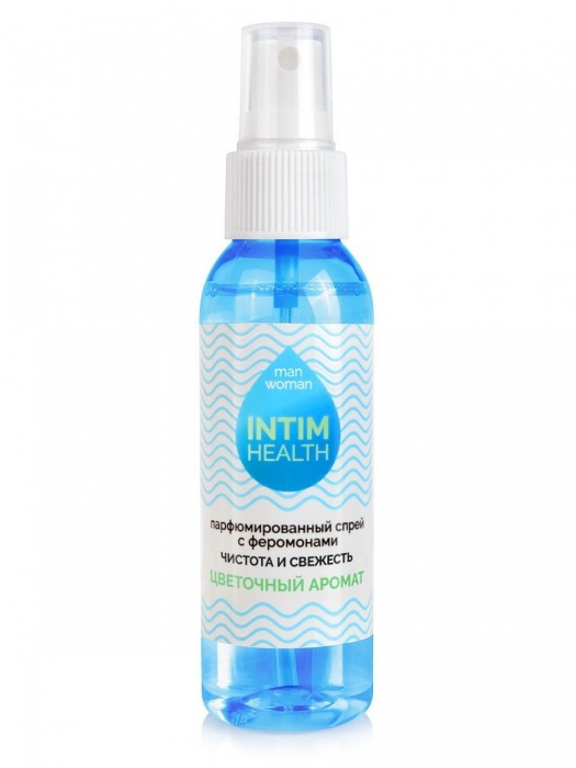 Парфюмированный спрей Intim Health для нижнего белья и тела с цветочным ароматом - 95 мл. -  - Магазин феромонов в Нижневартовске