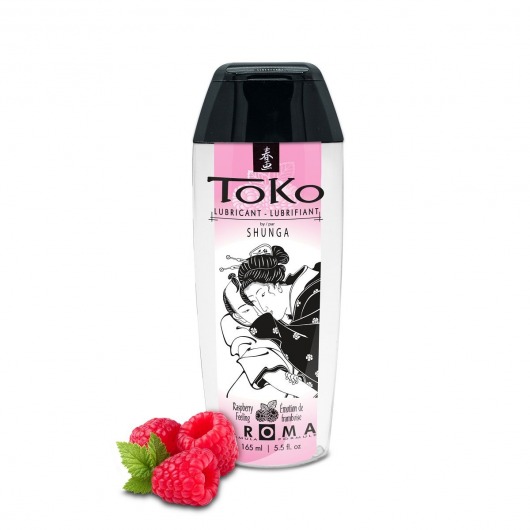 Интимная смазка TOKO Aroma Raspberry Feeling с ароматом малины - 165 мл. - Shunga - купить с доставкой в Нижневартовске Интимная смазка TOKO Aroma Raspberry Feeling с ароматом малины - 165 мл. - Shunga - купить с доставкой в Нижневартовске