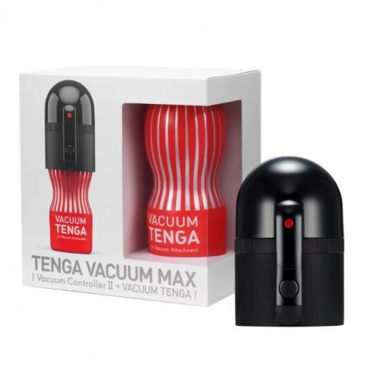 Набор Tenga Vacuum Max: мастурбатор и устройство для создания вакуума - Tenga - в Нижневартовске купить с доставкой Набор Tenga Vacuum Max: мастурбатор и устройство для создания вакуума - Tenga - в Нижневартовске купить с доставкой