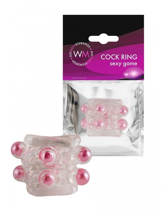 Прозрачная насадка на пенис с цветными шариками - Erowoman-Eroman - в Нижневартовске купить с доставкой