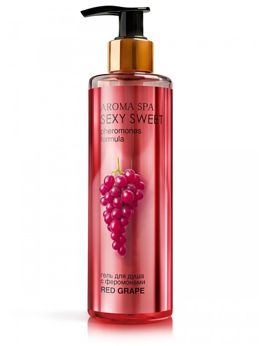 Гель для душа с феромонами и ароматом винограда Red Grape - 200 мл. -  - Магазин феромонов в Нижневартовске