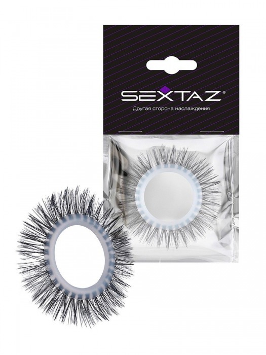 Круглое эрекционное кольцо с длинными «ресничками» - Sextaz - в Нижневартовске купить с доставкой