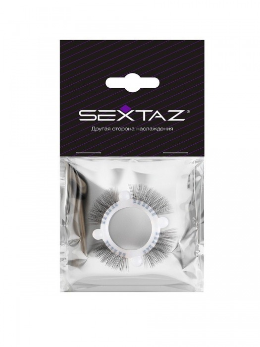 Эластичное кольцо с «ресничками» и 4 шариками - Sextaz - в Нижневартовске купить с доставкой