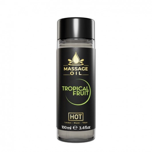 Массажное масло c ароматом тропических фруктов Massage Oil - 100 мл. - HOT - купить с доставкой в Нижневартовске
