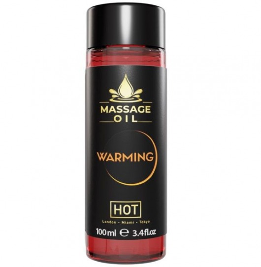 Массажное масло с согревающим эффектом Massage Oil Warming - 100 мл. - HOT - купить с доставкой в Нижневартовске