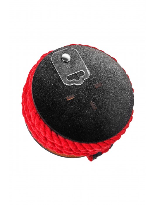 Красная веревка для шибари на катушке - 5 м. - Pecado - купить с доставкой в Нижневартовске